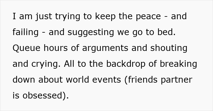 Woman Visits Friend Abroad, Wants To Go Home ASAP After Friend’s Wife Starts Serenading Her Woman Visits Friend Abroad, Wants To Go Home ASAP After Friend’s Wife Starts Serenading Her