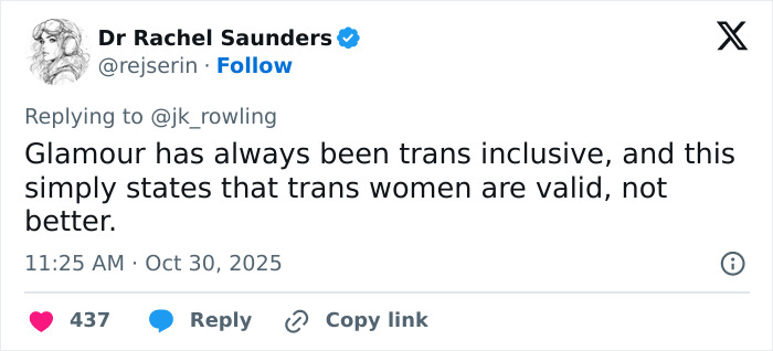 “Embarrasing”: People React To J.K. Rowling’s Comments On Glamour UK’s ‘Women Of The Year’ Cover “Embarrasing”: People React To J.K. Rowling’s Comments On Glamour UK’s ‘Women Of The Year’ Cover