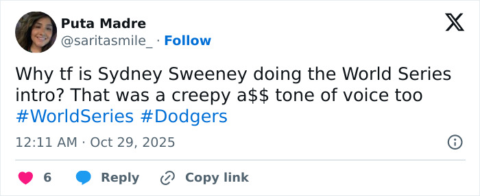 Sydney Sweeney Divides Fans With Her World Series Game 4 Intro: “Who Invited You?” Sydney Sweeney Divides Fans With Her World Series Game 4 Intro: “Who Invited You?”