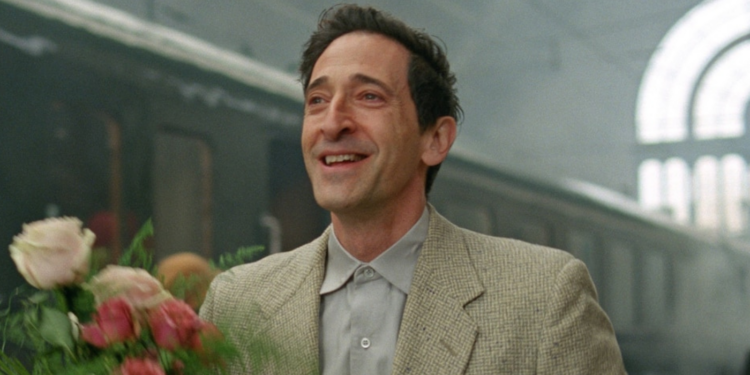 Adrien Brody in The Brutalist