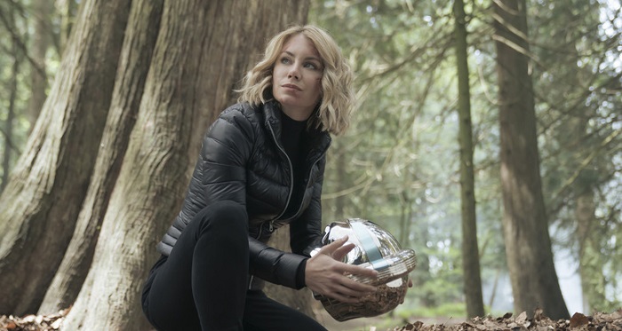 Jennifer Holland's Emilia Harcourt in Peacemaker