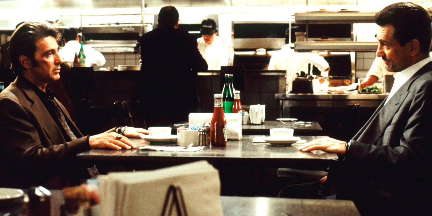 Al Pacino and Robert De Niro in Heat (1995)