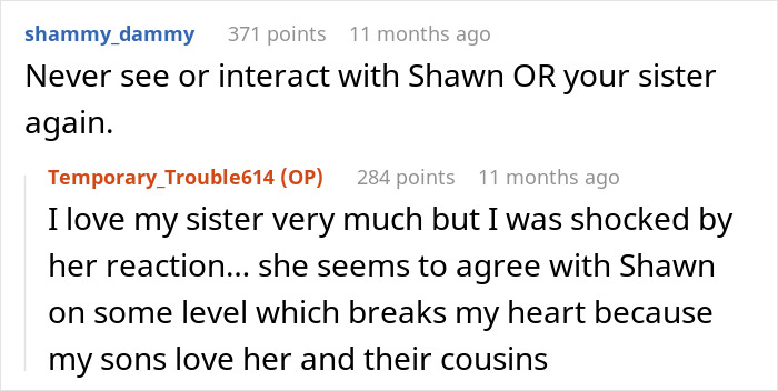 Man Banned From Thanksgiving After Horrific Comment About Brother-In-Law’s Kids Man Banned From Thanksgiving After Horrific Comment About Brother-In-Law’s Kids