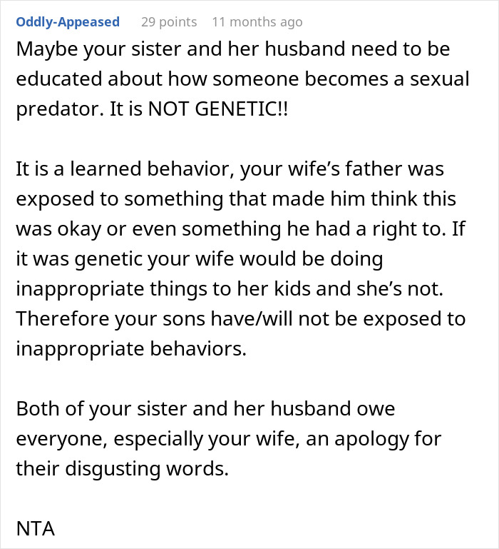 Man Banned From Thanksgiving After Horrific Comment About Brother-In-Law’s Kids Man Banned From Thanksgiving After Horrific Comment About Brother-In-Law’s Kids