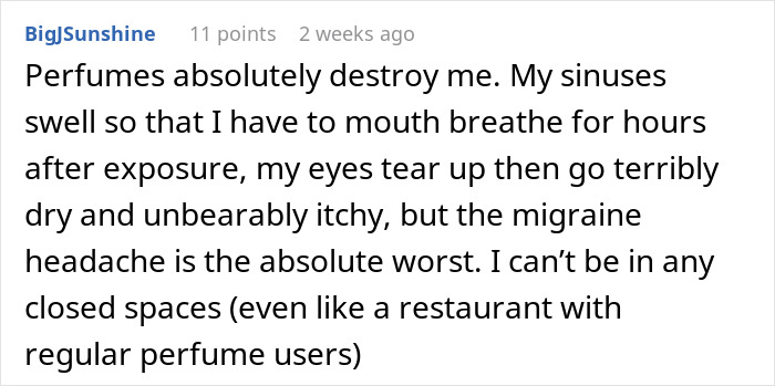 Woman Rejects Solutions To Her Allergies, Continues Complaining About Coworkers To Management Woman Rejects Solutions To Her Allergies, Continues Complaining About Coworkers To Management