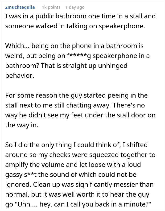 Guy Finds A Hilarious Way To End A Speakerphone Call In Public, People Share Their Tricks
