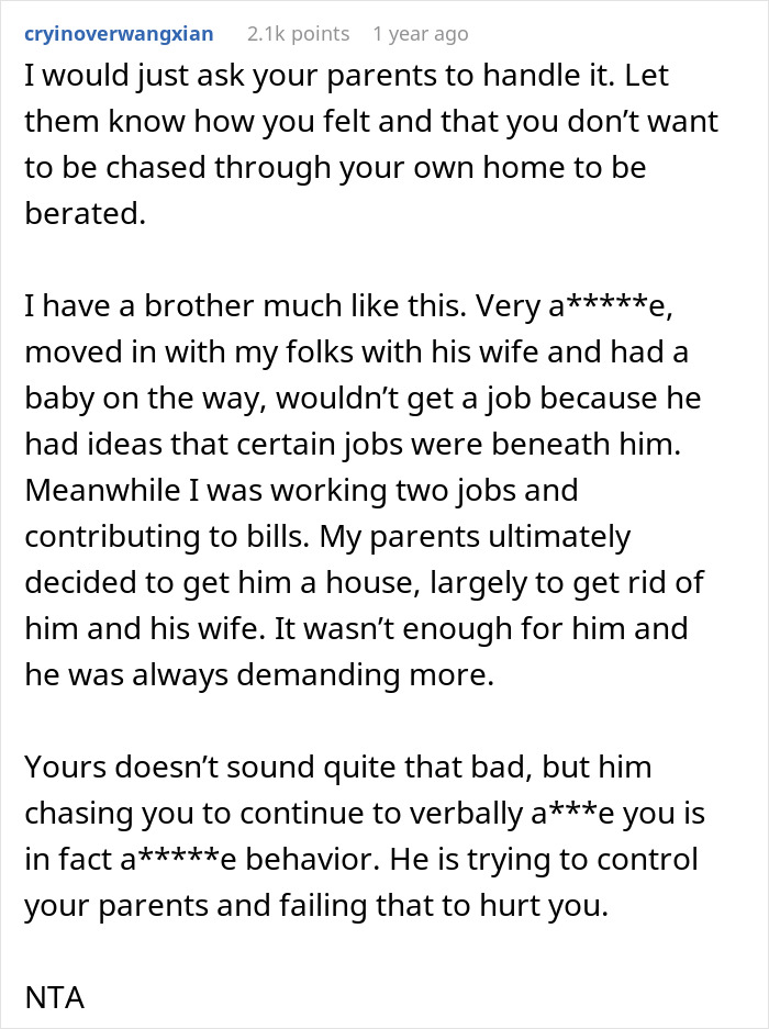 Brother Accuses Sister Of Being The “Golden Child,” She Doesn’t Hold Back Brother Accuses Sister Of Being The “Golden Child,” She Doesn’t Hold Back
