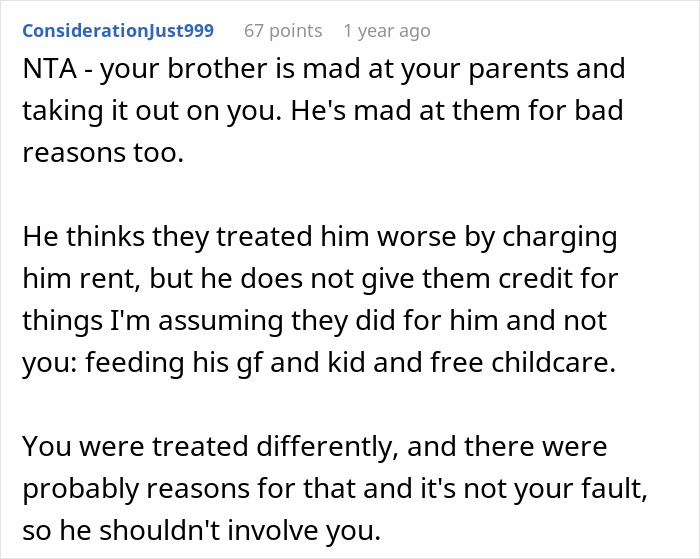 Brother Accuses Sister Of Being The “Golden Child,” She Doesn’t Hold Back Brother Accuses Sister Of Being The “Golden Child,” She Doesn’t Hold Back