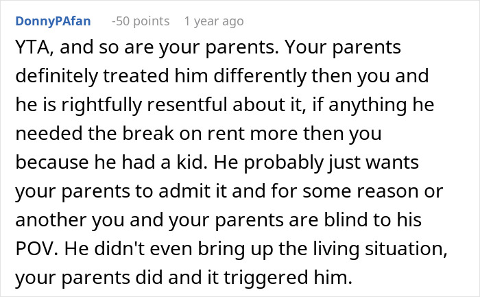 Brother Accuses Sister Of Being The “Golden Child,” She Doesn’t Hold Back Brother Accuses Sister Of Being The “Golden Child,” She Doesn’t Hold Back