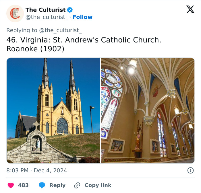 64 Of The Most Impressive Churches You Might Find In Each US State 64 Of The Most Impressive Churches You Might Find In Each US State