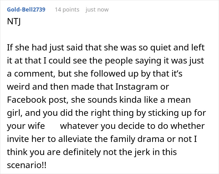 Man Draws A Line When Bro’s GF Mocks His Wife, Family Says He’s Destroying Thanksgiving Over Nothing Man Draws A Line When Bro’s GF Mocks His Wife, Family Says He’s Destroying Thanksgiving Over Nothing