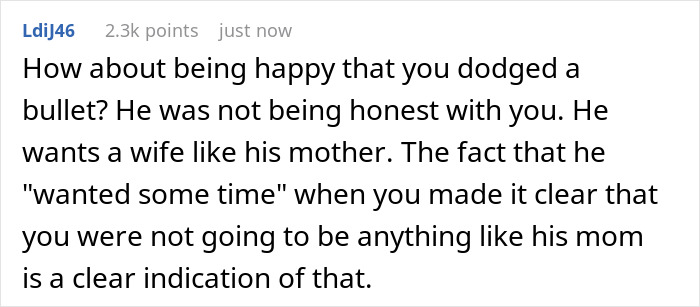 Guy Idolizes His Stay-At-Home Mom, Expects GF To Follow Her Footsteps, Ends Up Getting Dumped Guy Idolizes His Stay-At-Home Mom, Expects GF To Follow Her Footsteps, Ends Up Getting Dumped