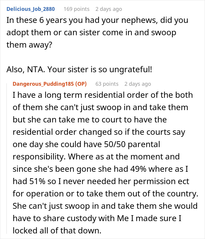 Mom Abandons 2 Kids With 23YO Sis, 6 Years Later Has The Gall To Complain About How She Raised Them Mom Abandons 2 Kids With 23YO Sis, 6 Years Later Has The Gall To Complain About How She Raised Them