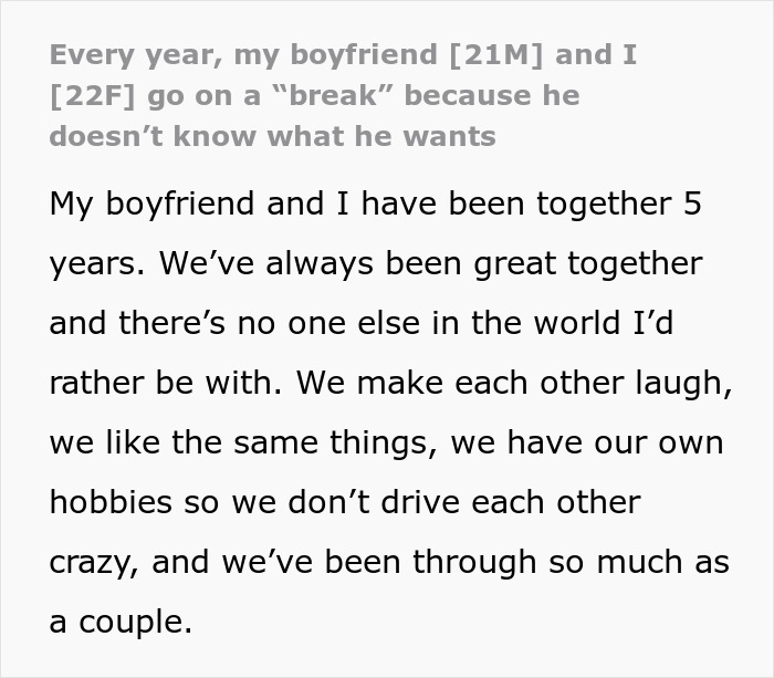 Guy Breaks Up With GF Every March, She Finds It Weird But Accepts It Until The Truth Comes To Light