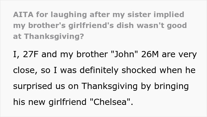Guy Insults Sister’s Mashed Potatoes To Please GF, Fam Reveals They Didn’t Enjoy Her Dish At All Guy Insults Sister’s Mashed Potatoes To Please GF, Fam Reveals They Didn’t Enjoy Her Dish At All