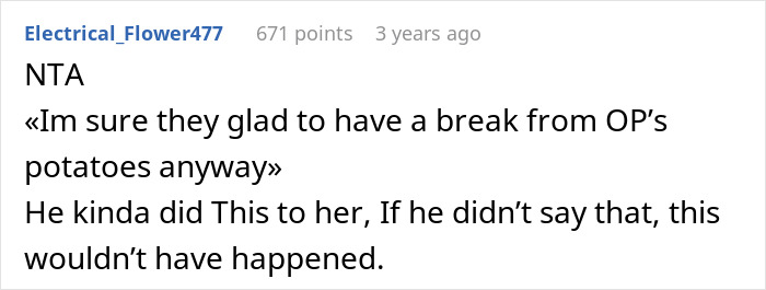 Guy Insults Sister’s Mashed Potatoes To Please GF, Fam Reveals They Didn’t Enjoy Her Dish At All Guy Insults Sister’s Mashed Potatoes To Please GF, Fam Reveals They Didn’t Enjoy Her Dish At All