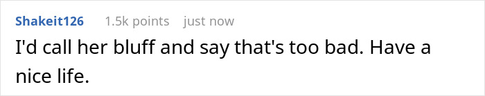 Entitled Lady Mad Grandkid Won’t Be Named After Her, Refuses To Have A Relationship With The Child Entitled Lady Mad Grandkid Won’t Be Named After Her, Refuses To Have A Relationship With The Child