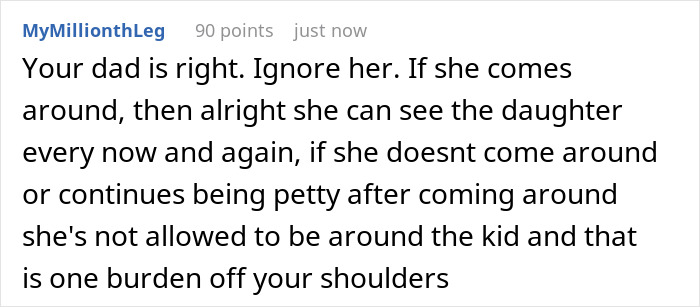 Entitled Lady Mad Grandkid Won’t Be Named After Her, Refuses To Have A Relationship With The Child Entitled Lady Mad Grandkid Won’t Be Named After Her, Refuses To Have A Relationship With The Child