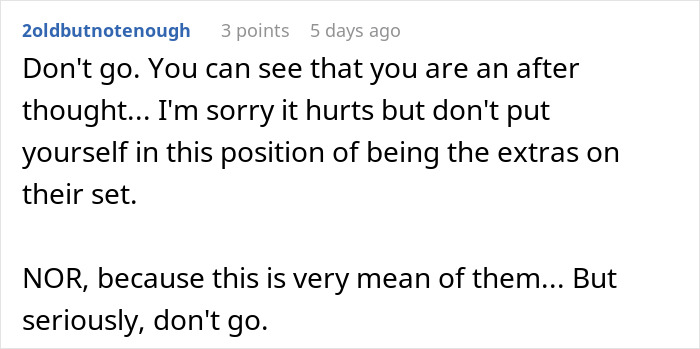 In-Laws Refuse Daughter’s Gift Disneyland Passes, Agree To Go There With Son Instead In-Laws Refuse Daughter’s Gift Disneyland Passes, Agree To Go There With Son Instead