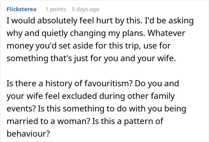In-Laws Refuse Daughter’s Gift Disneyland Passes, Agree To Go There With Son Instead In-Laws Refuse Daughter’s Gift Disneyland Passes, Agree To Go There With Son Instead