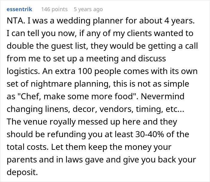 Couple Prepared To Ditch 200 Wedding Guests After Both Of Their Parents Sabotage Their Wedding Plans Couple Prepared To Ditch 200 Wedding Guests After Both Of Their Parents Sabotage Their Wedding Plans