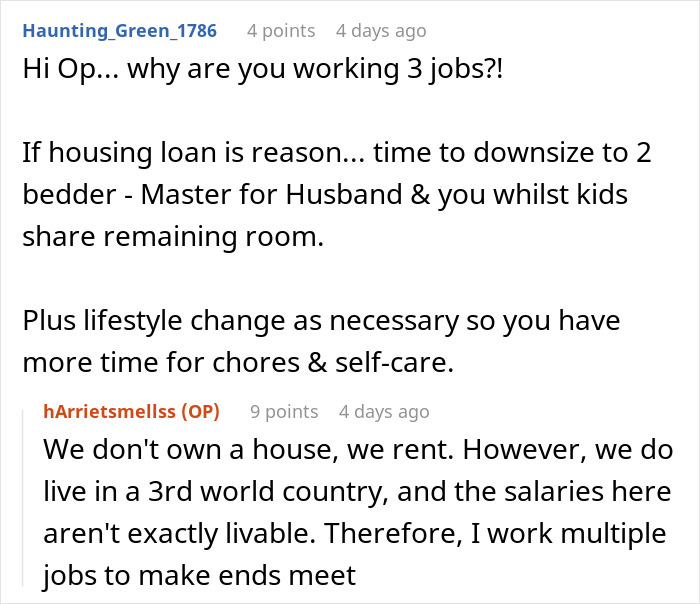 Woman Overhears In-Laws Talking About Her, Decides To Leave Her Husband Woman Overhears In-Laws Talking About Her, Decides To Leave Her Husband