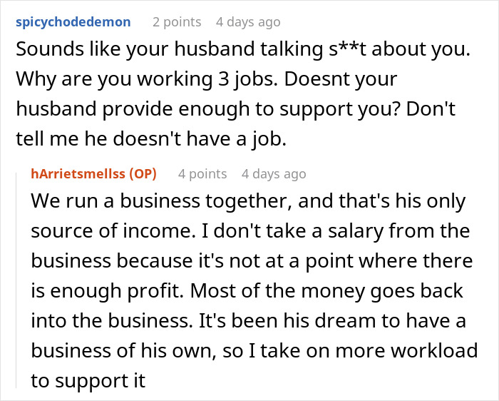 Woman Overhears In-Laws Talking About Her, Decides To Leave Her Husband Woman Overhears In-Laws Talking About Her, Decides To Leave Her Husband