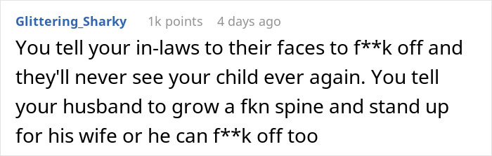 Woman Overhears In-Laws Talking About Her, Decides To Leave Her Husband Woman Overhears In-Laws Talking About Her, Decides To Leave Her Husband