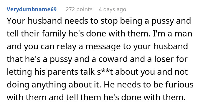 Woman Overhears In-Laws Talking About Her, Decides To Leave Her Husband Woman Overhears In-Laws Talking About Her, Decides To Leave Her Husband