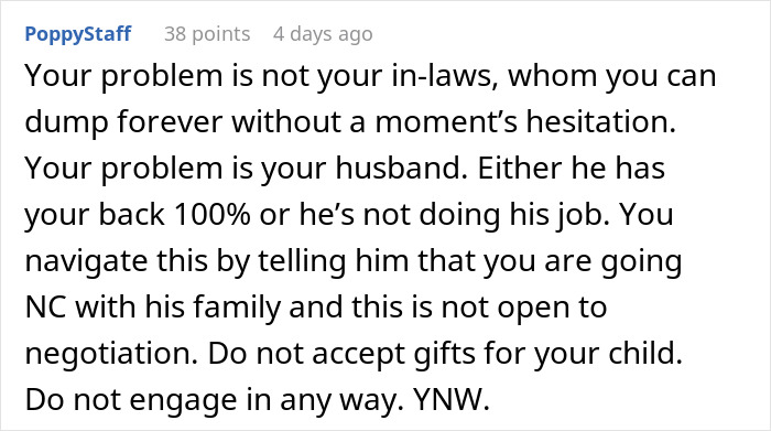 Woman Overhears In-Laws Talking About Her, Decides To Leave Her Husband Woman Overhears In-Laws Talking About Her, Decides To Leave Her Husband