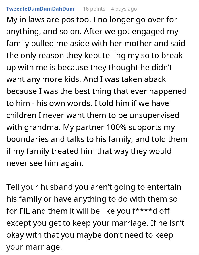 Woman Overhears In-Laws Talking About Her, Decides To Leave Her Husband Woman Overhears In-Laws Talking About Her, Decides To Leave Her Husband