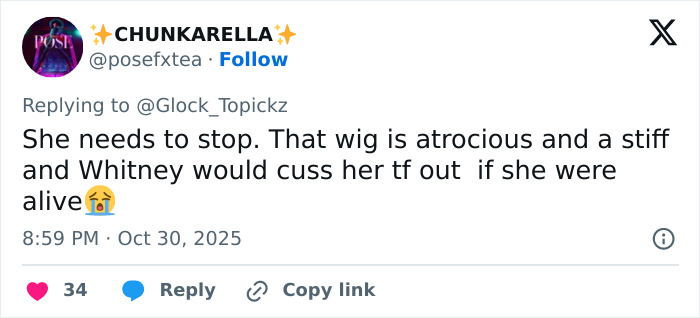 “Very Disrespectful To Me”: Winnie Harlow Faces Backlash After Channeling Whitney Houston For Halloween “Very Disrespectful To Me”: Winnie Harlow Faces Backlash After Channeling Whitney Houston For Halloween