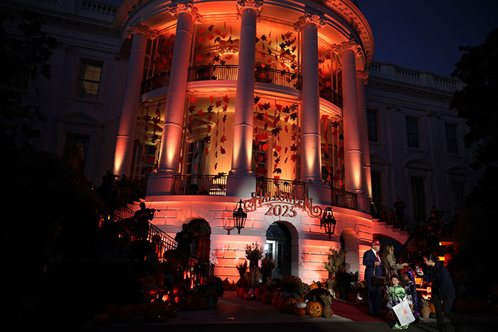 Melania Trump’s White House Halloween Display Gets Brutally Roasted Online Melania Trump’s White House Halloween Display Gets Brutally Roasted Online