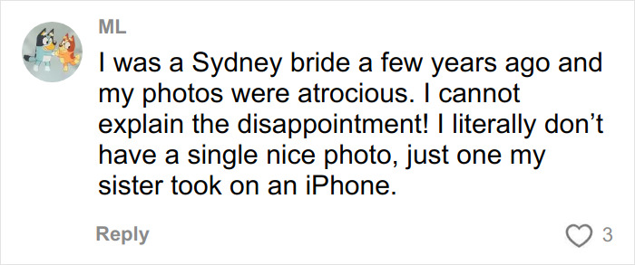 “Genuinely Confused”: Bride Shocked By Wedding Photos From Top Australian Photographer