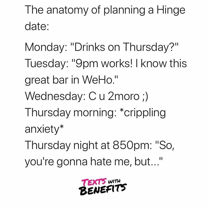 58 Hilariously Accurate Tweets That Sum Up Dating These Days