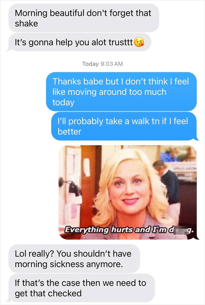 Man Accuses Pregnant GF Of Playing The Victim When She’s Too Sore And Tired To Work Out