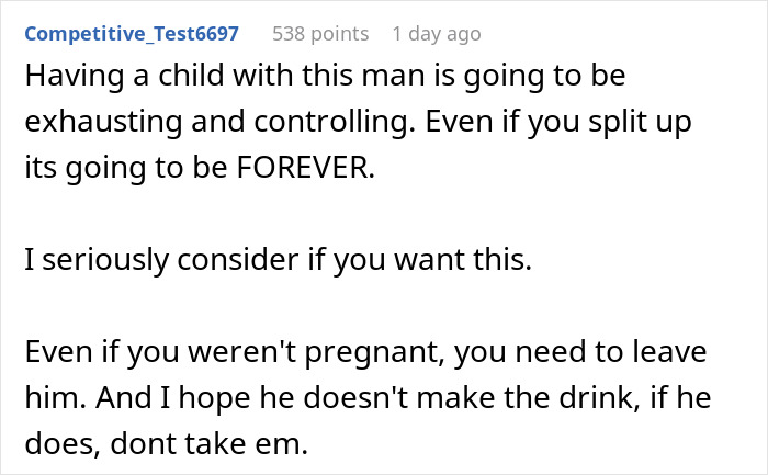 Man Accuses Pregnant GF Of Playing The Victim When She’s Too Sore And Tired To Work Out