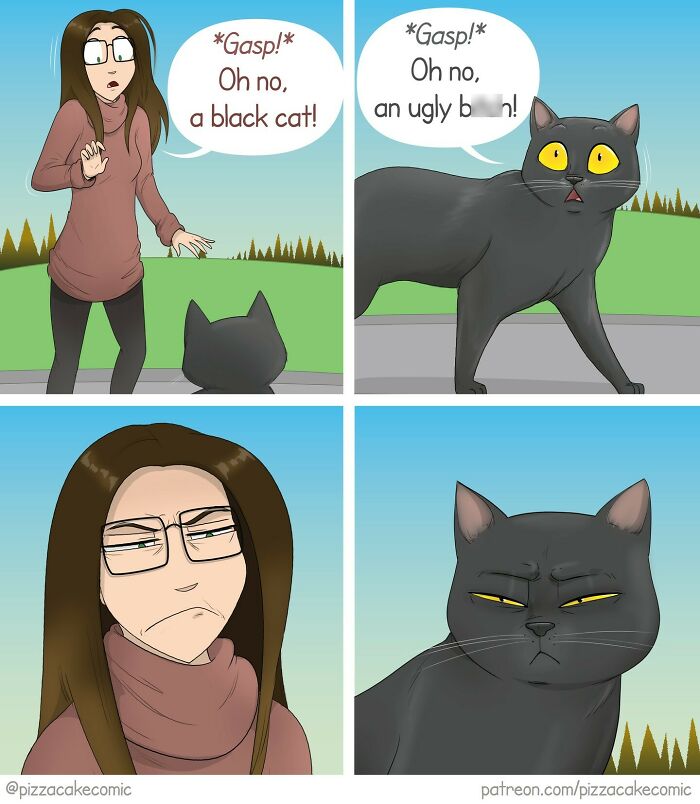 50 Funniest And Most Relatable PizzaCake Comics About Family, Cats, And Life
