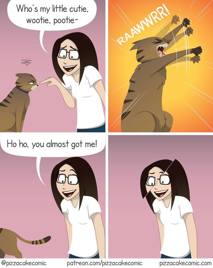 50 Funniest And Most Relatable PizzaCake Comics About Family, Cats, And Life