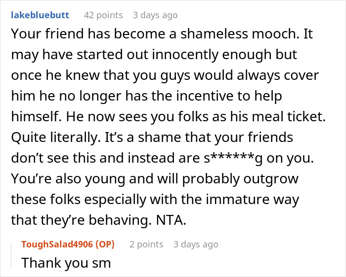 “Ordered Like It Was His Last Meal”: Guy Takes Advantage Of Friends At Dinner, One Of Them Has Had Enough “Ordered Like It Was His Last Meal”: Guy Takes Advantage Of Friends At Dinner, One Of Them Has Had Enough