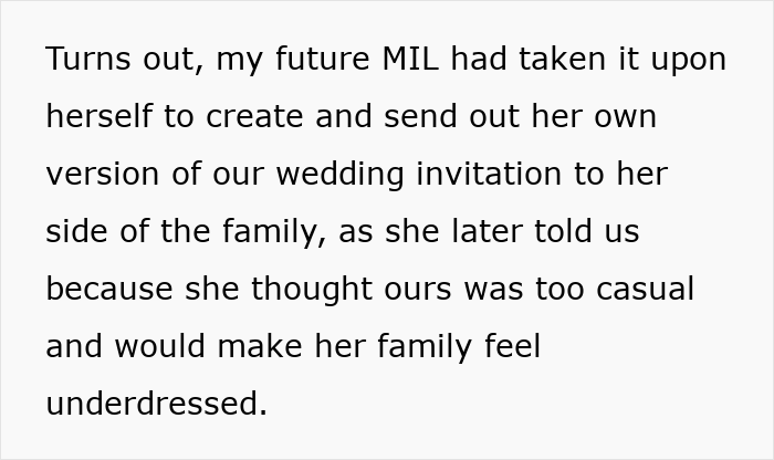 Bride Shocked After MIL Decides To Send Out Secret Wedding Invites To &#8220;Protect The Family Image&#8221;