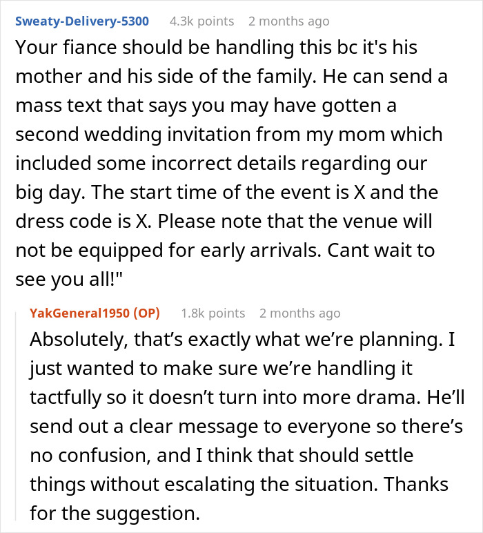 Bride Shocked After MIL Decides To Send Out Secret Wedding Invites To &#8220;Protect The Family Image&#8221;