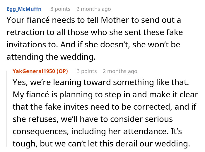 Bride Shocked After MIL Decides To Send Out Secret Wedding Invites To &#8220;Protect The Family Image&#8221;