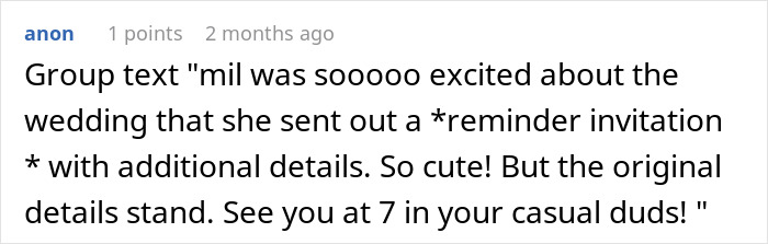 Bride Shocked After MIL Decides To Send Out Secret Wedding Invites To &#8220;Protect The Family Image&#8221;