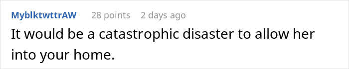 Woman Refuses To Let Homeless Sister-In-Law Move In: “She Called Me A Gold Digger”