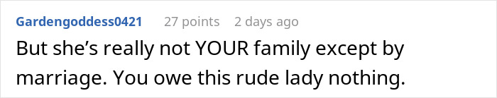 Woman Refuses To Let Homeless Sister-In-Law Move In: “She Called Me A Gold Digger”