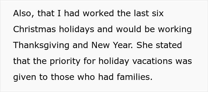 Hospital’s “Family First” Vacation Policy Backfires As Child-Free Employee Quits Before Christmas Hospital’s “Family First” Vacation Policy Backfires As Child-Free Employee Quits Before Christmas