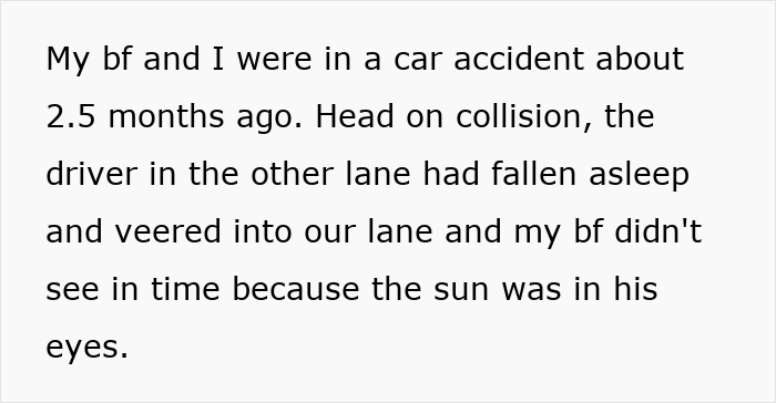 Guy Really Upset His Nurse Girlfriend Prioritized Dogs And A Baby During A Car Crash Guy Really Upset His Nurse Girlfriend Prioritized Dogs And A Baby During A Car Crash