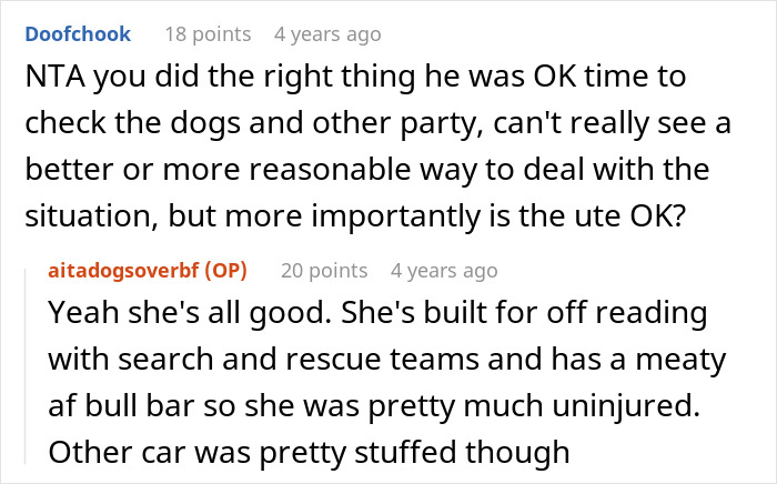 Guy Really Upset His Nurse Girlfriend Prioritized Dogs And A Baby During A Car Crash Guy Really Upset His Nurse Girlfriend Prioritized Dogs And A Baby During A Car Crash