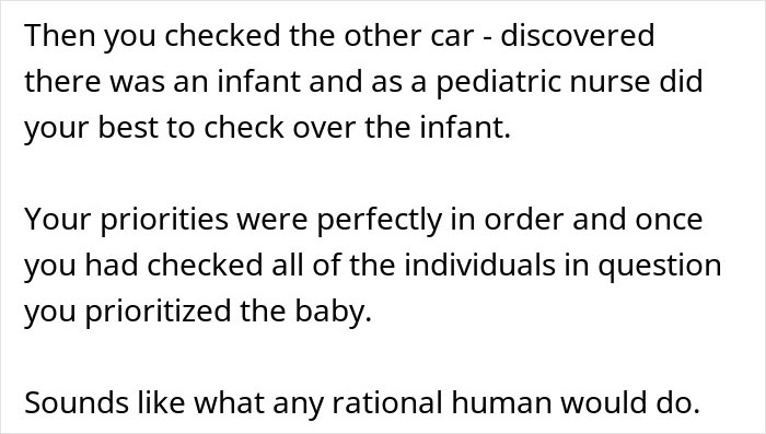 Guy Really Upset His Nurse Girlfriend Prioritized Dogs And A Baby During A Car Crash Guy Really Upset His Nurse Girlfriend Prioritized Dogs And A Baby During A Car Crash